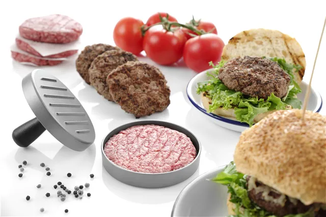 Prasa do hamburgerów ręczna, ⌀120x80mm Hendi 513026