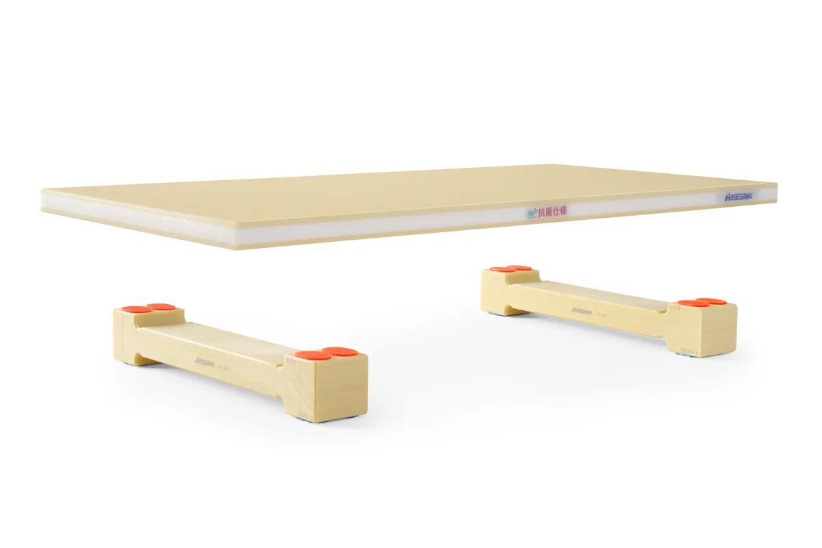 Podstawka pod deskę do sushi, 45×50×300 mm, beżowy, 300x50x45mm, Prostokątny Hasegawa 513828