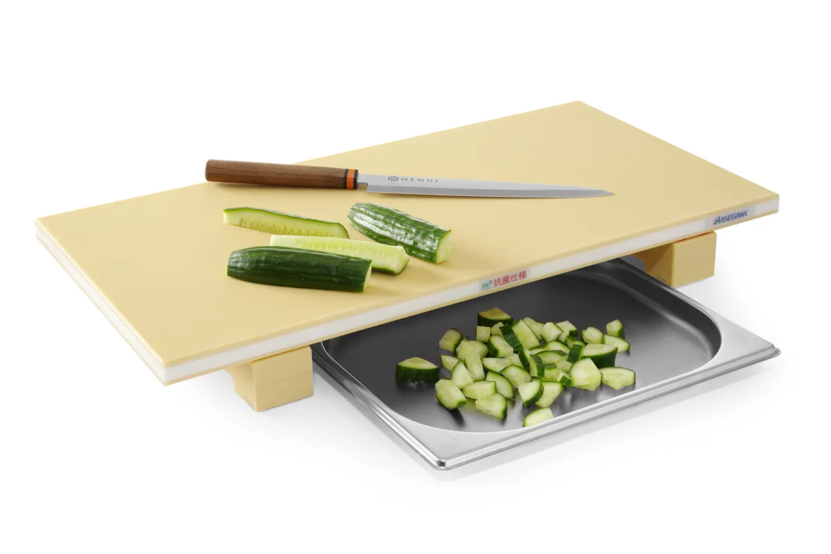 Podstawka pod deskę do sushi, 45×50×300 mm, beżowy, 300x50x45mm, Prostokątny Hasegawa 513828