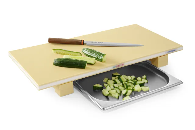 Podstawka pod deskę do sushi, 45×50×300 mm, beżowy, 300x50x45mm, Prostokątny Hasegawa 513828