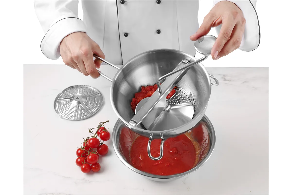 Sito do przecierania warzyw, 400x215x175mm Hendi 515501