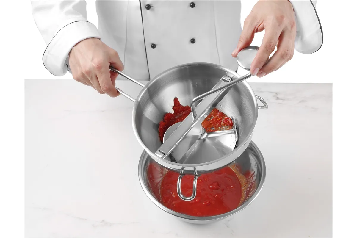 Sito do przecierania warzyw, 400x215x175mm Hendi 515501