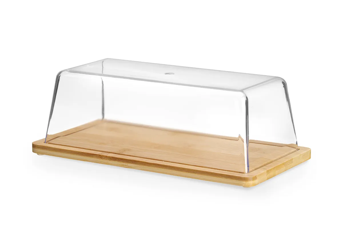 Taca bambusowa z pokrywką, 320x160x110mm Hendi 523841