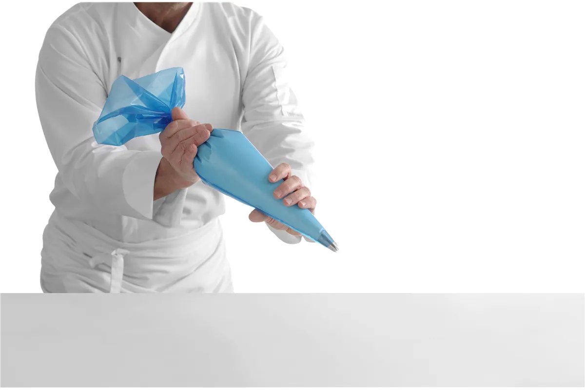 Worki do szprycowania antypoślizgowe, niebieski, 100 szt., 515x280mm Hendi 557303