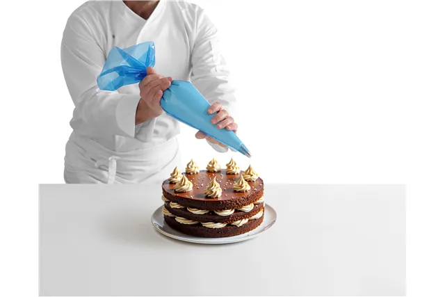 Worki do szprycowania antypoślizgowe, niebieski, 100 szt., 515x280mm Hendi 557303