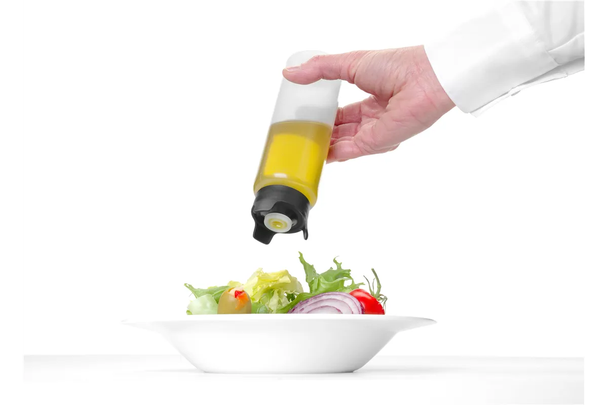 Dyspenser do sosów niekapiący, designed by Robert Bronwasser, 0,23L, ⌀50x160mm Hendi 558096