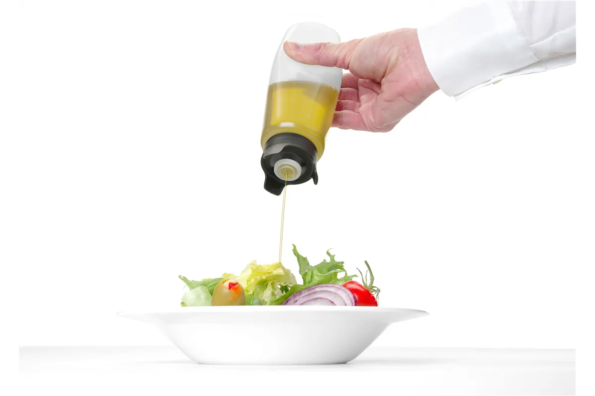 Dyspenser do sosów niekapiący, designed by Robert Bronwasser, 0,23L, ⌀50x160mm Hendi 558096