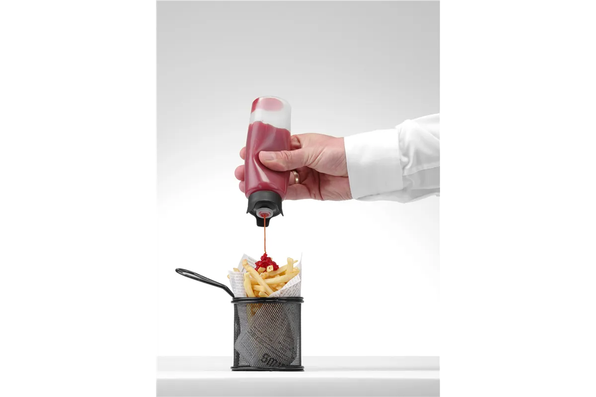 Dyspenser do sosów niekapiący, designed by Robert Bronwasser, 0,23L, ⌀50x160mm Hendi 558096