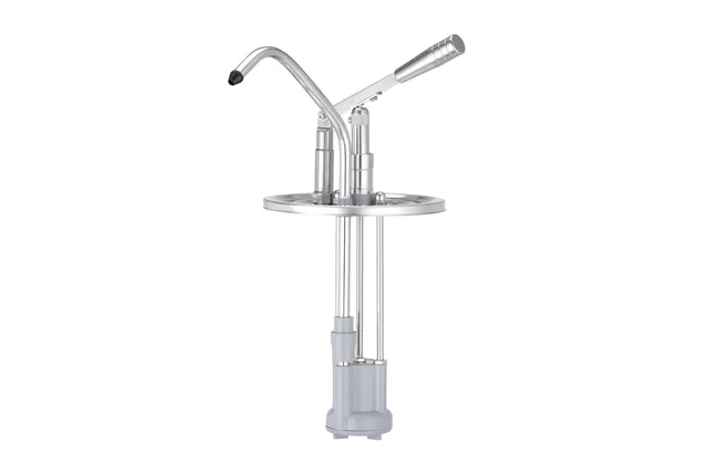 Pojemnik ze stali nierdzewnej do sosów z dyspenserem, 4,5L, ⌀180x420mm Hendi 558102