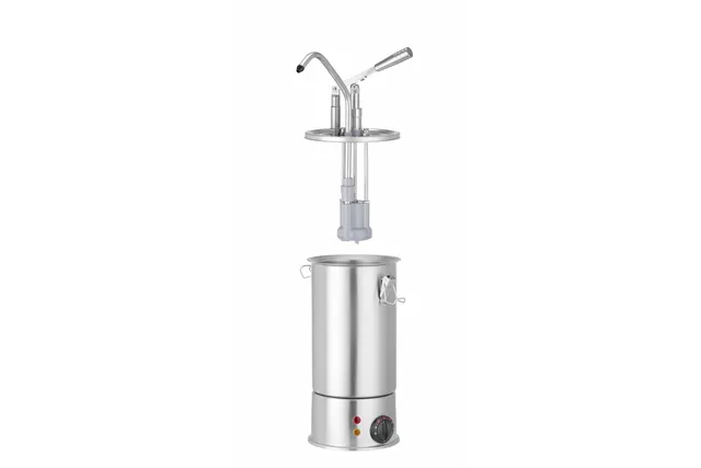 Podgrzewacz do sosów z dyspenserem, 3L, 230V/900W, 300x212x502mm Hendi 558126