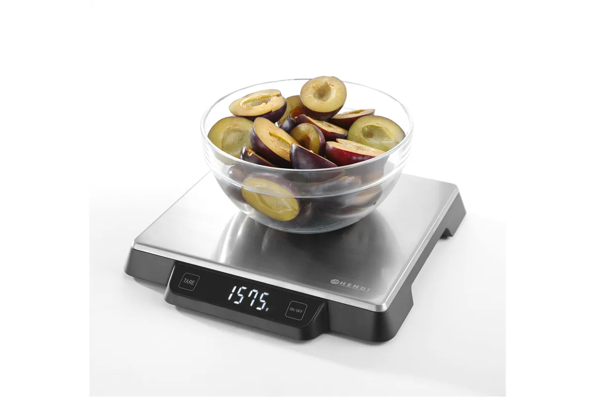 Waga kuchenna do 15 kg, 266x269x34mm Hendi 580233