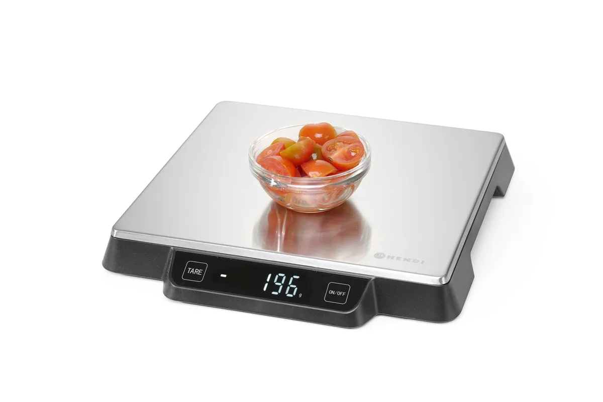 Waga kuchenna do 15 kg, 266x269x34mm Hendi 580233