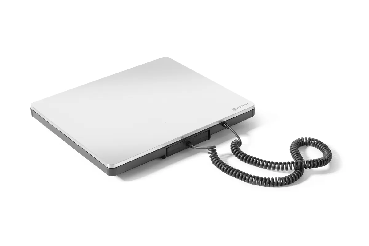 Waga gastronomiczna cyfrowa do 200 kg, 298x248x37mm Hendi 580462