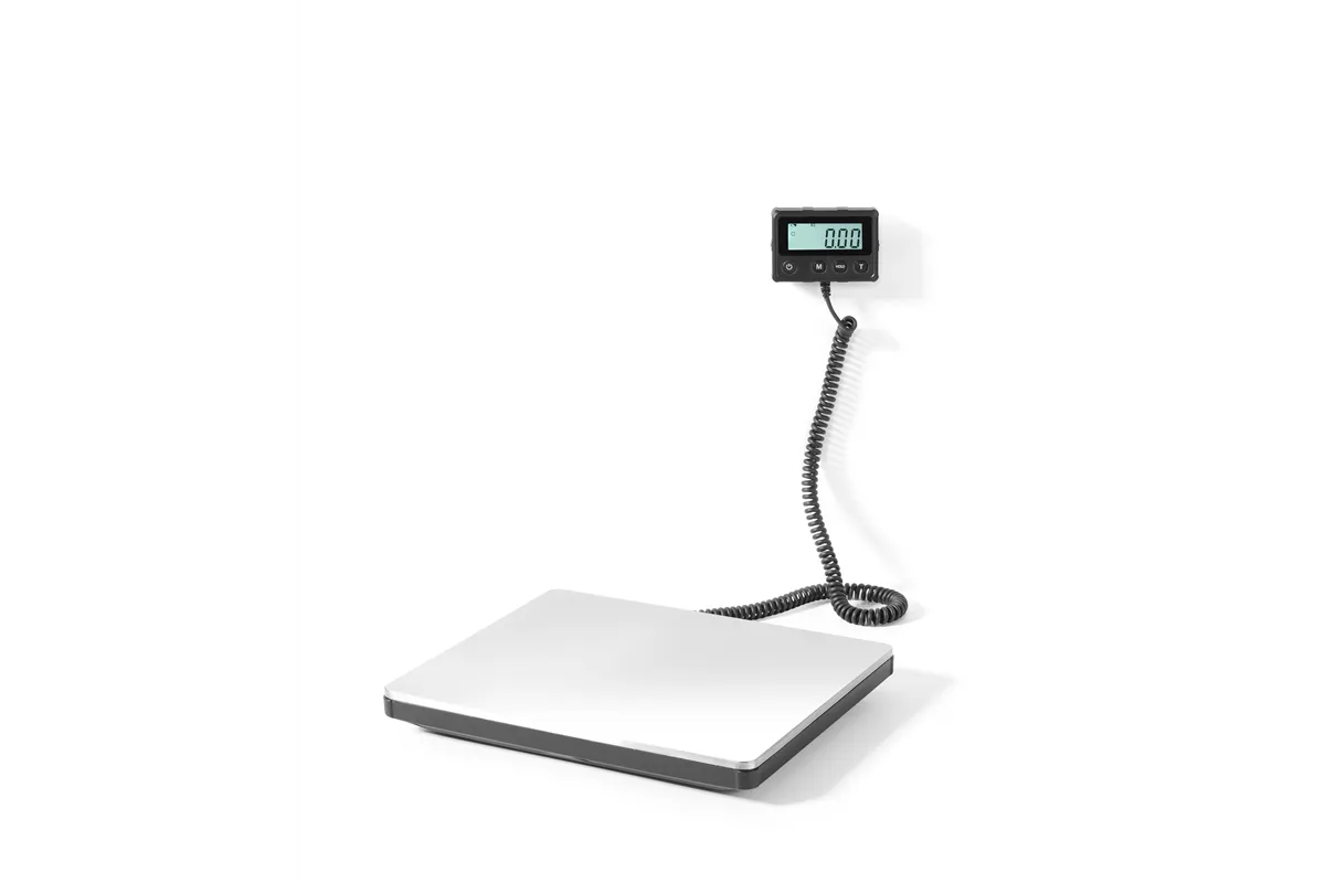 Waga gastronomiczna cyfrowa do 200 kg, 298x248x37mm Hendi 580462