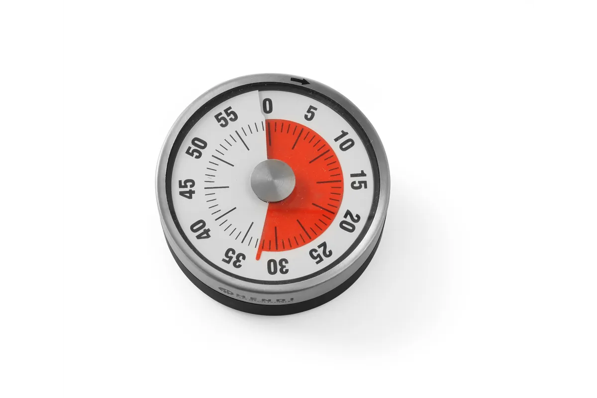 Timer kuchenny analogowy, ⌀80x30mm Hendi 582015