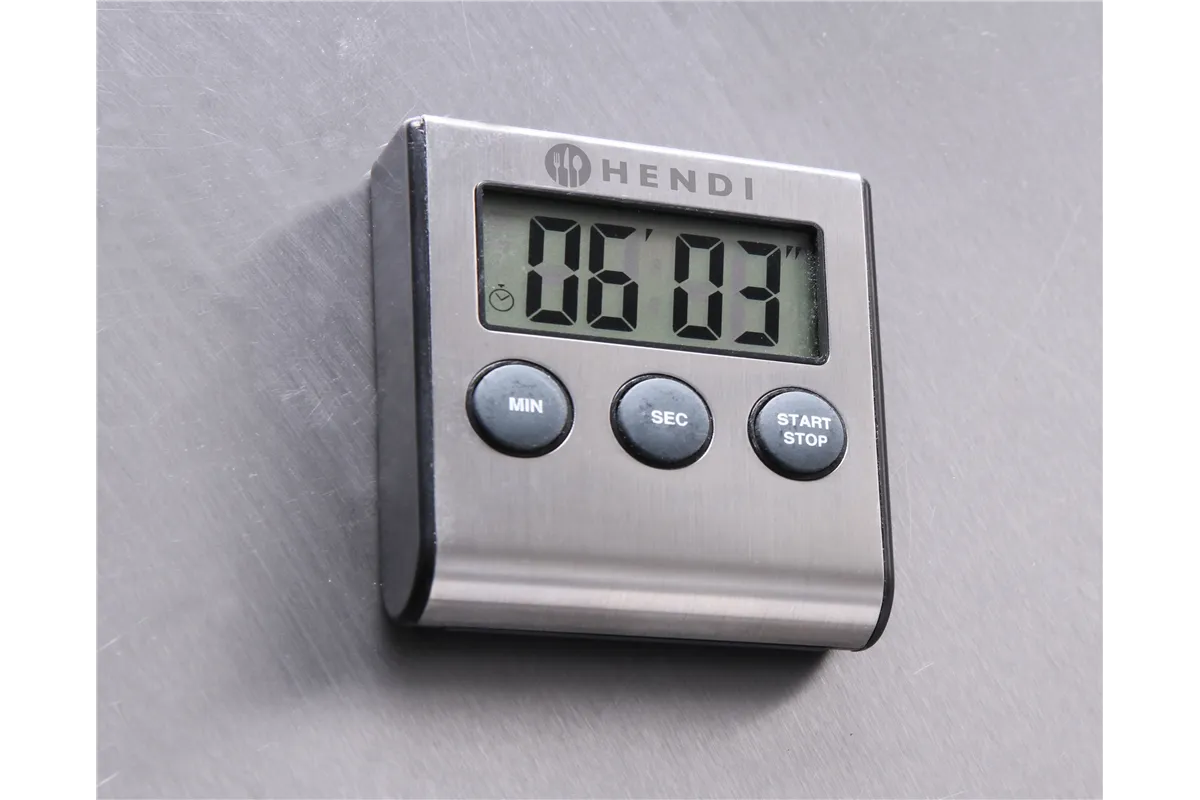 Timer kuchenny cyfrowy, 65x70x17mm Hendi 582022