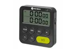 Timer dwuzakresowy, czarny, 82x20x86mm Hendi 582046