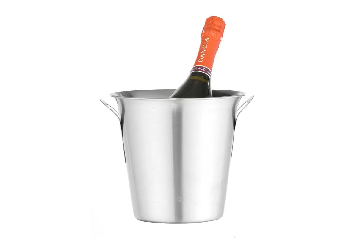 Wiadro do szampana, 3,5L, srebrny, ⌀210x210mm BarUp 593103