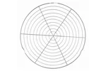 Ruszt do studzenia ciasta, ⌀320x20mm Hendi 594032