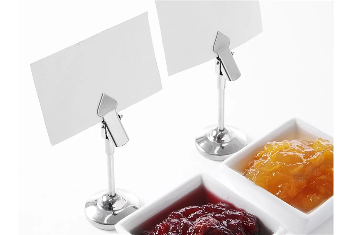 Stojak na kartę menu - 2 szt., 2 szt., ⌀40x104mm Hendi 595305