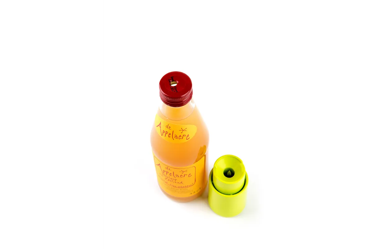 Dziurkacz do kapsli i nakrętek, zielony, ⌀45x80mm BarUp 595572