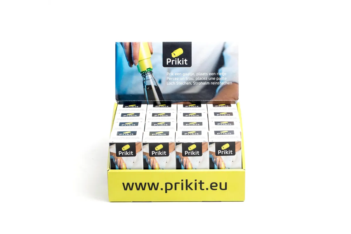 Dziurkacz do kapsli i nakrętek, zielony, ⌀45x80mm BarUp 595572