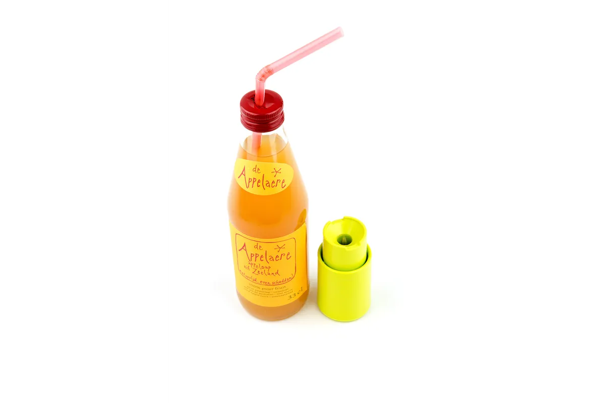 Dziurkacz do kapsli i nakrętek, zielony, ⌀45x80mm BarUp 595572