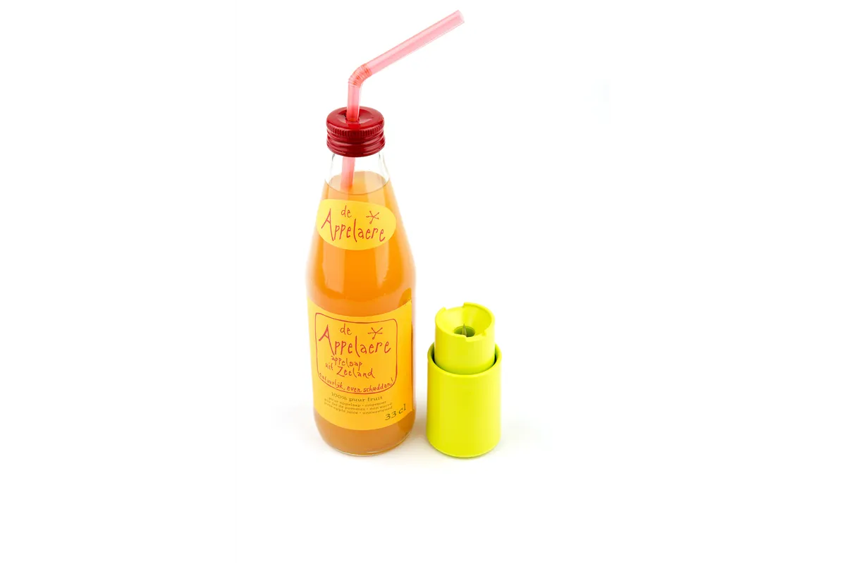 Dziurkacz do kapsli i nakrętek, zielony, ⌀45x80mm BarUp 595572