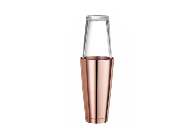 Shaker bostoński, 0,8L, miedziany, ⌀90mm BarUp 596395