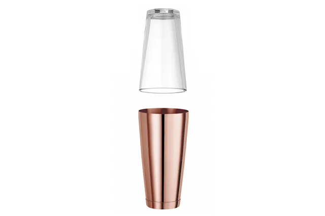 Shaker bostoński, 0,8L, miedziany, ⌀90mm BarUp 596395