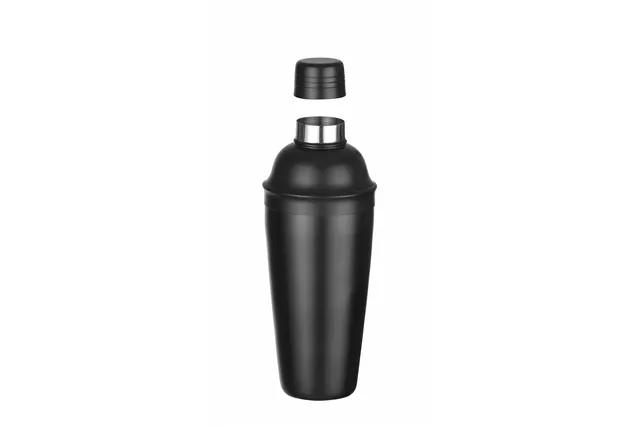 Shaker 3-częściowy Cobbler, czarny, ⌀85x240mm BarUp 596432