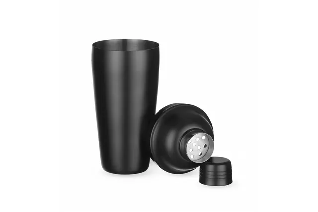Shaker 3-częściowy Cobbler, czarny, ⌀85x240mm BarUp 596432