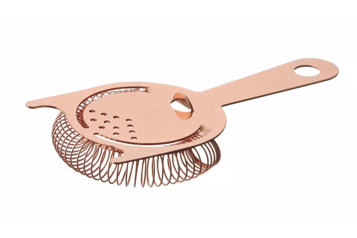 Sitko barmańskie Hawthorne, miedziany, 160x75x15mm BarUp 596456