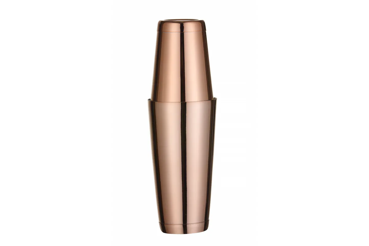 Zestaw barmański w tubie, miedziany, ⌀120x320mm BarUp 596623