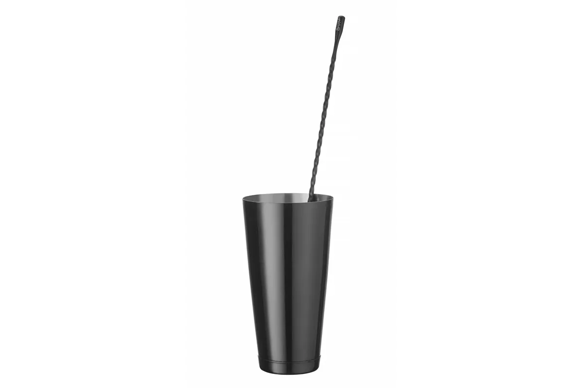 Shaker bostoński, 0,8L, czarny, ⌀xmm BarUp 596678