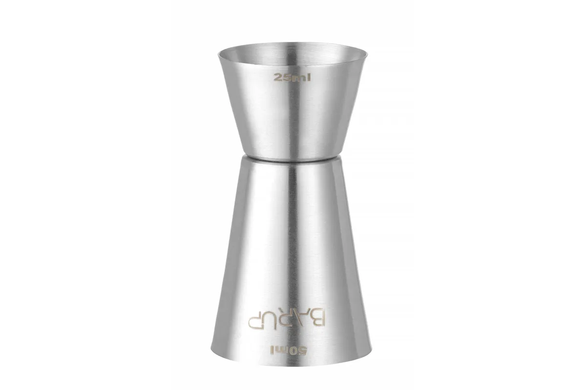 Jigger – miarka barmańska 25/50 ml, ⌀43x85mm BarUp 596722