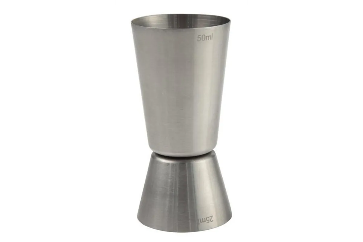 Jigger – miarka barmańska 25/50 ml, ⌀43x85mm BarUp 596722