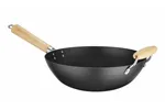 Wok z drewnianym uchwytem, ⌀324x565mm Hendi 627907