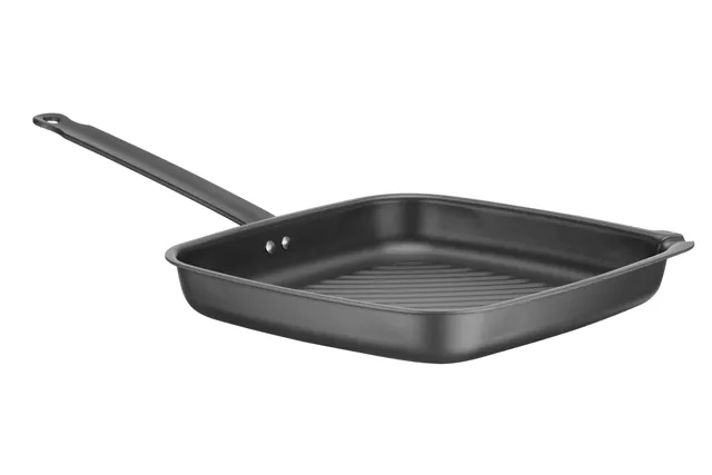 Patelnia do grillowania, kwadratowa, 480x282x80mm Hendi 627983