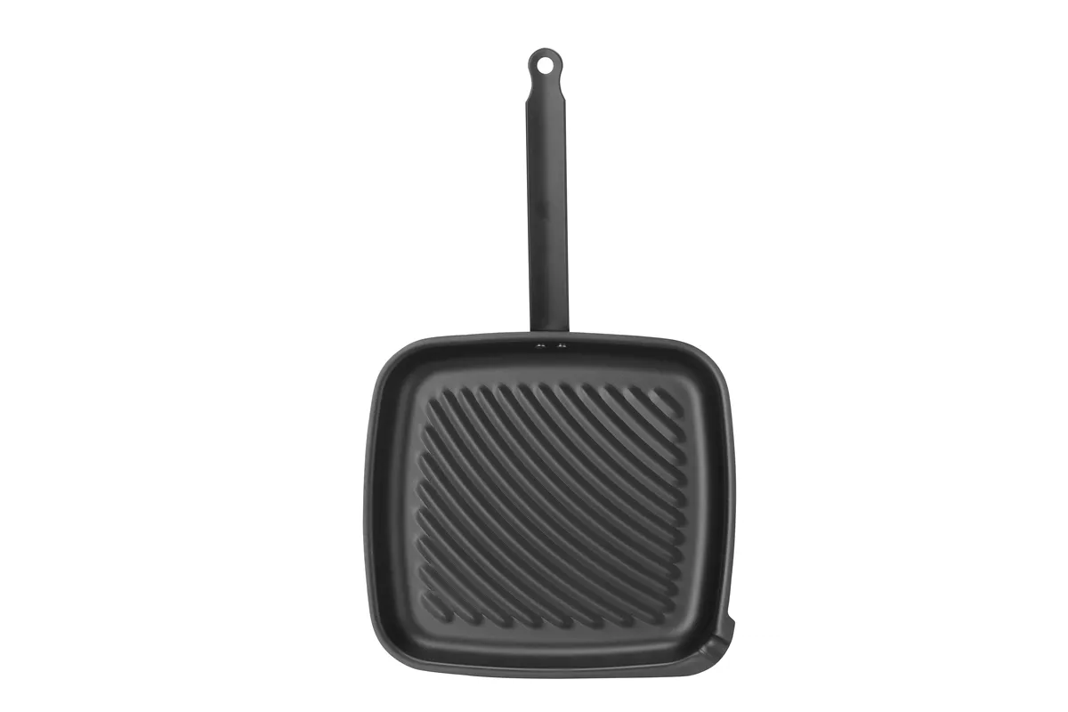 Patelnia do grillowania, kwadratowa, 480x282x80mm Hendi 627983
