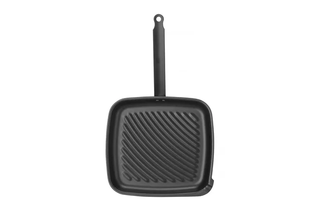 Patelnia do grillowania, kwadratowa, 480x282x80mm Hendi 627983
