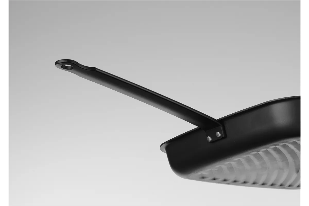 Patelnia do grillowania, kwadratowa, 480x282x80mm Hendi 627983