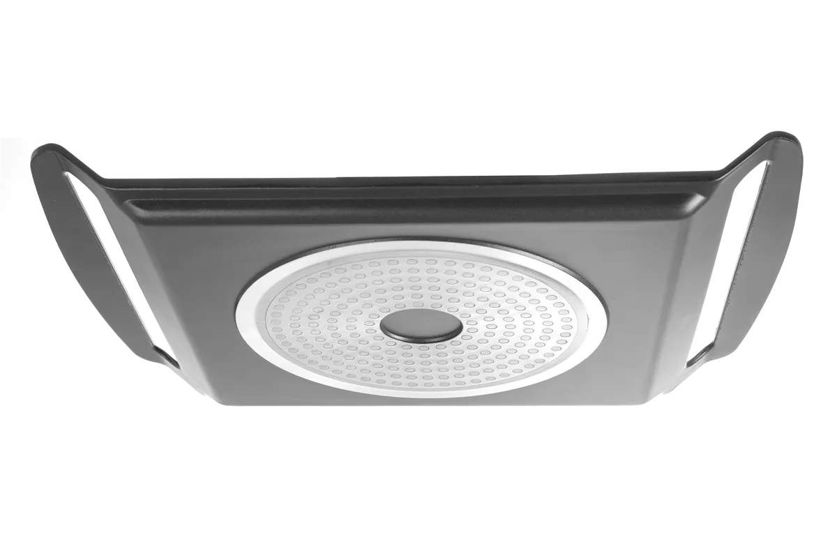 Taca ryflowana do kuchenek indukcyjnych, 390x260x35mm Hendi 629130