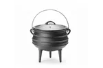 Kociołek żeliwny, czarny, ⌀245x280mm Hendi 629291
