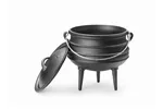 Kociołek żeliwny, czarny, ⌀245x280mm Hendi 629291