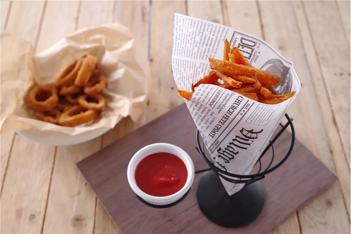 Stojak do serwowania frytek, 210x110x172mm Hendi 630914