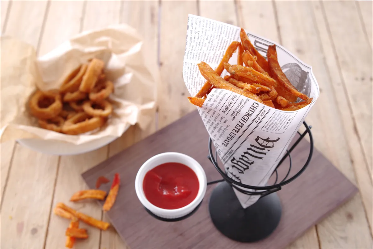 Stojak do serwowania frytek, 210x110x172mm Hendi 630914