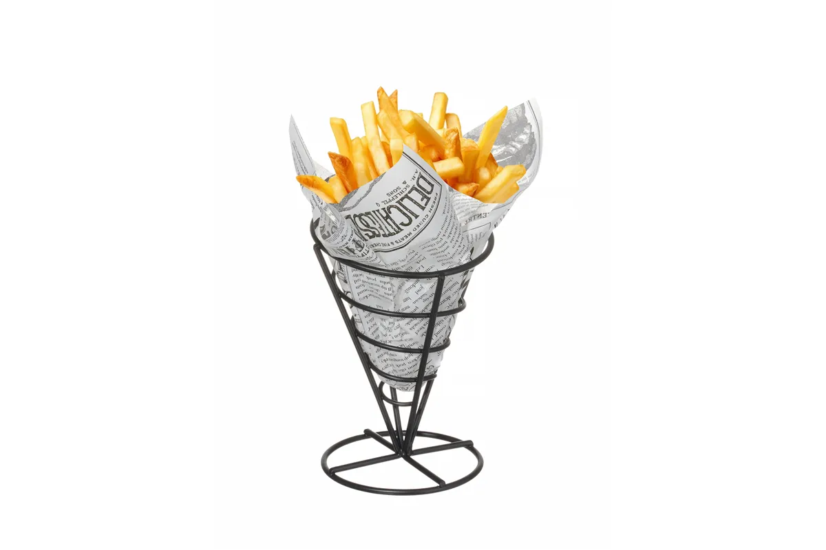 Stojak do serwowania frytek, ⌀115x172mm Hendi 630938