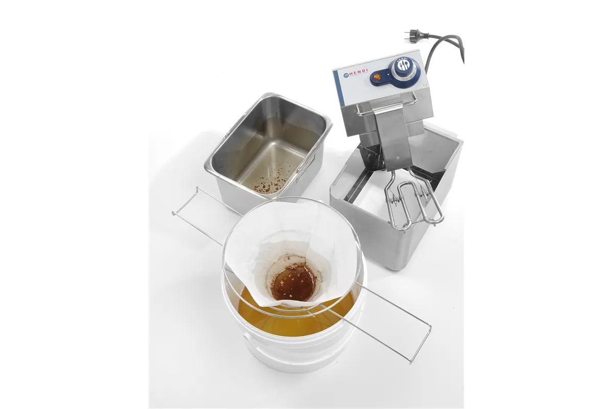 Filtr do frytury – 50 szt., 50 szt., 254x254mm Hendi 632802