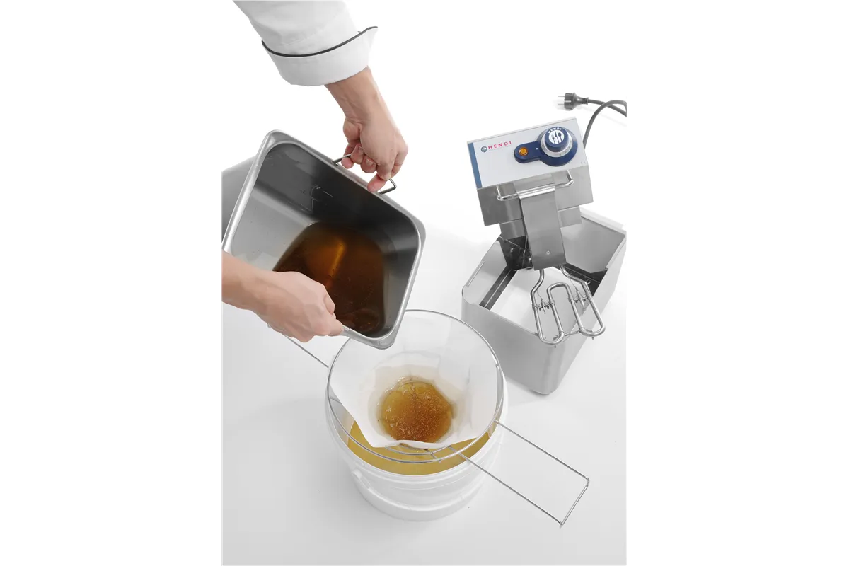 Filtr do frytury – 50 szt., 50 szt., 254x254mm Hendi 632802